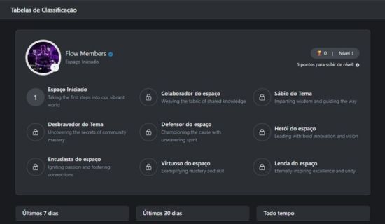 Sistema de gamificação